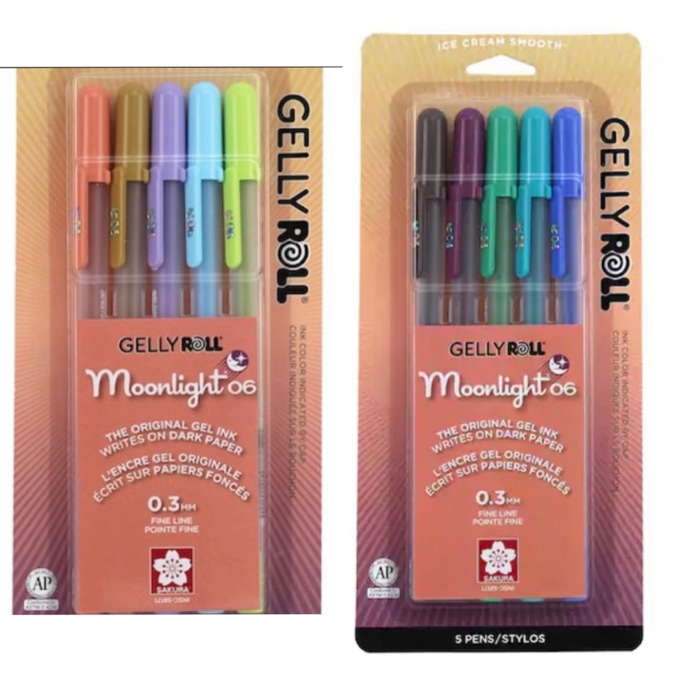 Gel pens Sakura Moonlight bundle